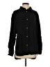 Roots 100% Cotton Black Long Sleeve Button-Down Shirt Size S - photo 1