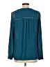 Daniel Rainn Teal Long Sleeve Blouse Size L - photo 2