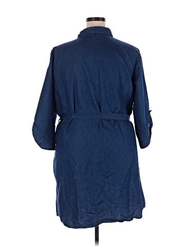 Mlle Gabrielle 3/4 Sleeve Button-Down Shirt (view 2)