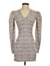 Aqua Tweed Gray Cocktail Dress Size XS - photo 1
