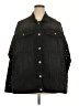 IMAN Stars Black Denim Jacket Size 3X - photo 1