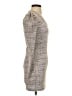 Aqua Tweed Gray Cocktail Dress Size XS - photo 4