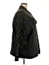 IMAN Stars Black Denim Jacket Size 3X - photo 4