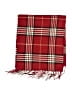 Unbranded Plaid Red Scarf One size - photo 2