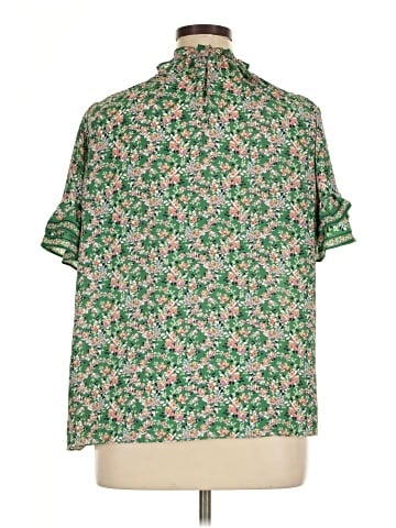 Max Studio Short Sleeve Blouse (view 2)