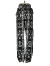 Denim Licious 100% Polyester Paisley Black Casual Pants Size M - photo 1