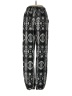 Denim Licious 100% Polyester Paisley Black Casual Pants Size M - photo 2