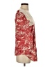 Sundance Red Short Sleeve Blouse Size XS - photo 4