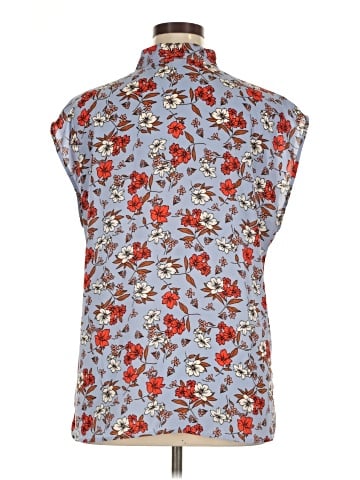 Bar III Short Sleeve Blouse (view 2)
