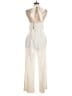 Milly Ivory Jumpsuit Size 10 - photo 2