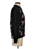 Monsoon 100% Viscose Floral Black Jacket Size 4 - photo 4
