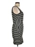 Eight Sixty Stripes Black Casual Dress Size M - photo 4