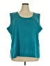 MING WANG Teal Pullover Sweater Size 3X - photo 1
