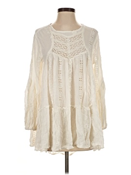 Free People 3/4 Sleeve Blouse