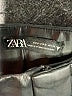 Zara 100% Polyurethane Black Shorts Size S - photo 3