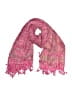Unbranded 100% Rayon Paisley Pink Scarf One size - photo 1