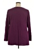 Lane Bryant Burgundy 3/4 Sleeve Top Size 22 - 24 Plus - photo 2