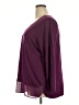 Lane Bryant Burgundy 3/4 Sleeve Top Size 22 - 24 Plus - photo 5