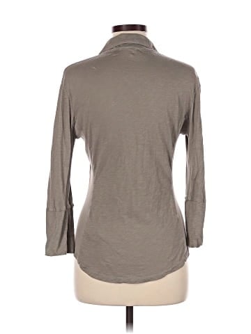 James Perse 3/4 Sleeve Button-Down Shirt (view 2)
