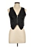Unbranded Black Denim Vest Size L - photo 1