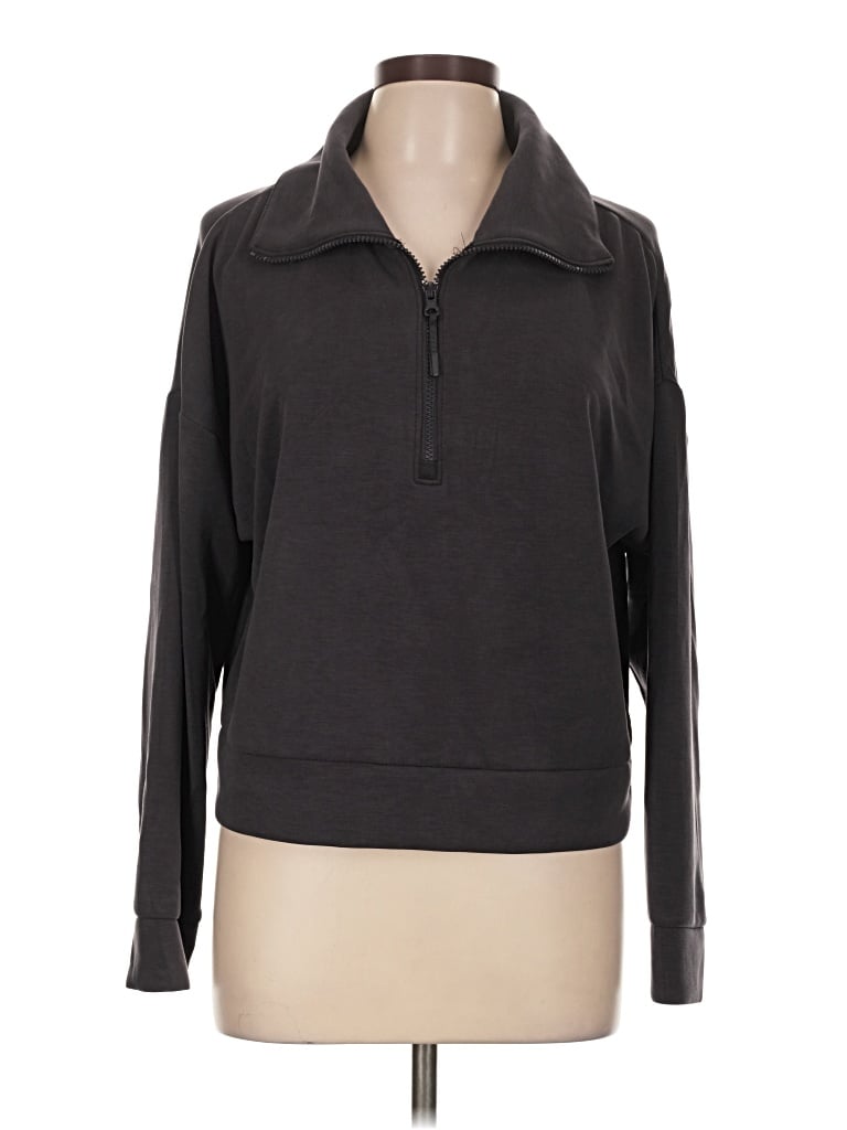 Pre-owned Avia Pullover Sweater In Black