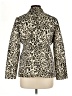 Chico's Animal Print Ivory Blazer Size Med (1) - photo 2