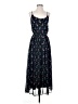 Maison Jules 100% Polyester Floral Blue Casual Dress Size S - photo 1