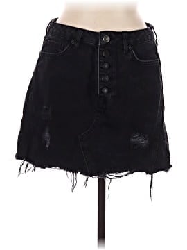 We the Free Denim Skirt (view 1)