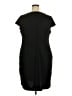 B. Smart 100% Polyester Houndstooth Black Casual Dress Size 22W - photo 2