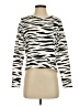 525 America Animal Print Ivory Pullover Sweater Size XS - photo 1