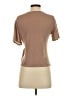 Sienna Sky Tan Short Sleeve Blouse Size S - photo 2
