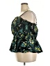 Torrid 100% Polyester Green Sleeveless Blouse Size 3X Plus (3) - photo 5