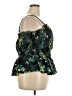 Torrid 100% Polyester Green Sleeveless Blouse Size 3X Plus (3) - photo 4