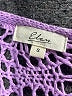 Elan 100% Cotton Purple Pullover Sweater Size S - photo 7