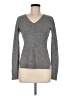 Aqua 100% Cashmere Gray Cashmere Pullover Sweater Size M - photo 1