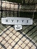 Hyfve 100% Polyester Plaid Green Cardigan Size L - photo 7