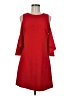 Alice + Olivia 100% Polyester Solid Red Cocktail Dress Size 6 - photo 1