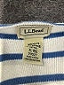 L.L.Bean 100% Cotton Stripes Ivory Pullover Sweater Size XL R - photo 7