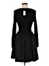 Express Solid Black Casual Dress Size M - photo 2