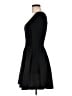 Express Solid Black Casual Dress Size M - photo 5