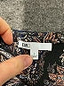DR2 Paisley Black Long Sleeve Blouse Size L - photo 7