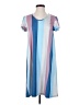 Studio 1886 Stripes Blue Casual Dress Size S - photo 1