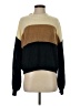 Shein Color Block Tan Turtleneck Sweater Size S - photo 1