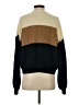 Shein Color Block Tan Turtleneck Sweater Size S - photo 2