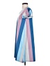 Studio 1886 Stripes Blue Casual Dress Size S - photo 5