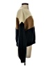 Shein Color Block Tan Turtleneck Sweater Size S - photo 4