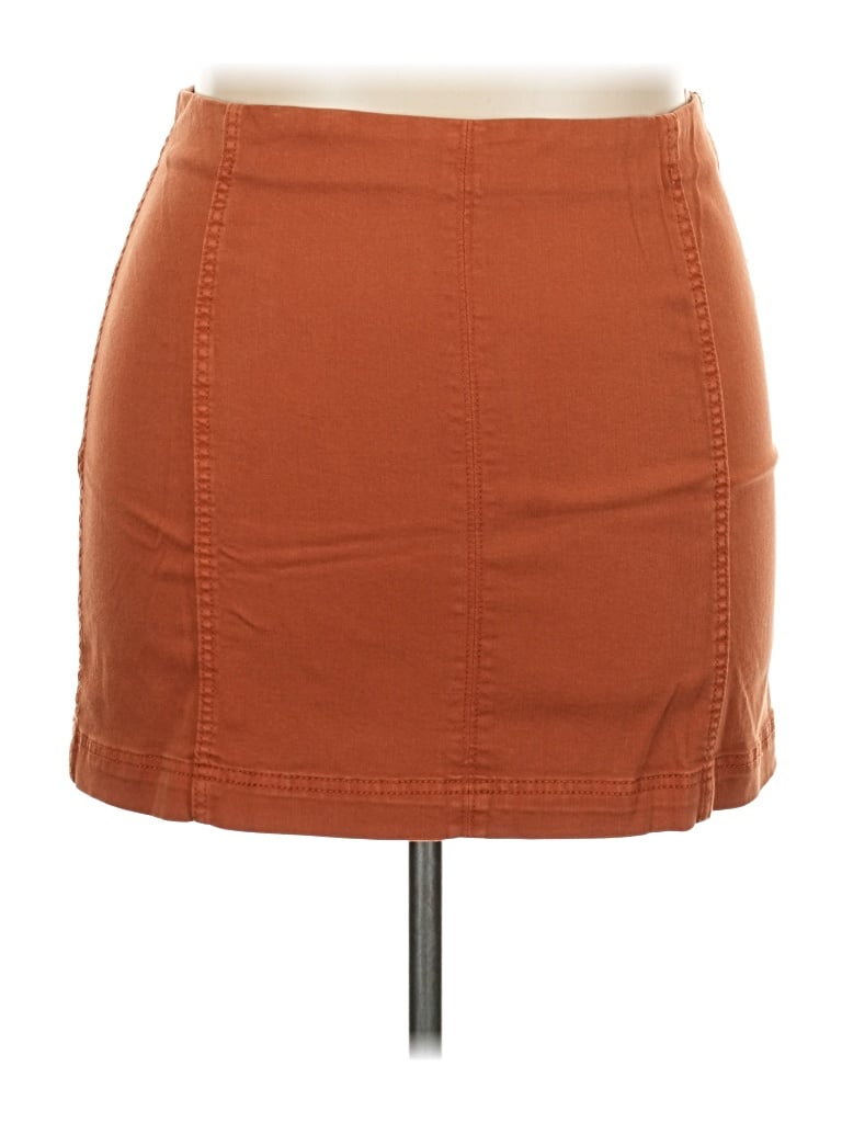 Pre-owned Wild Fable Casual Skirt In Brown