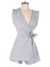 Lulus Stripes Gray Romper Size S - photo 1