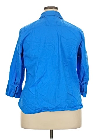 Riders 3/4 Sleeve Button-Down Shirt (view 2)