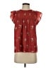 Ulla Johnson Red Sleeveless Blouse Size 4 - photo 1